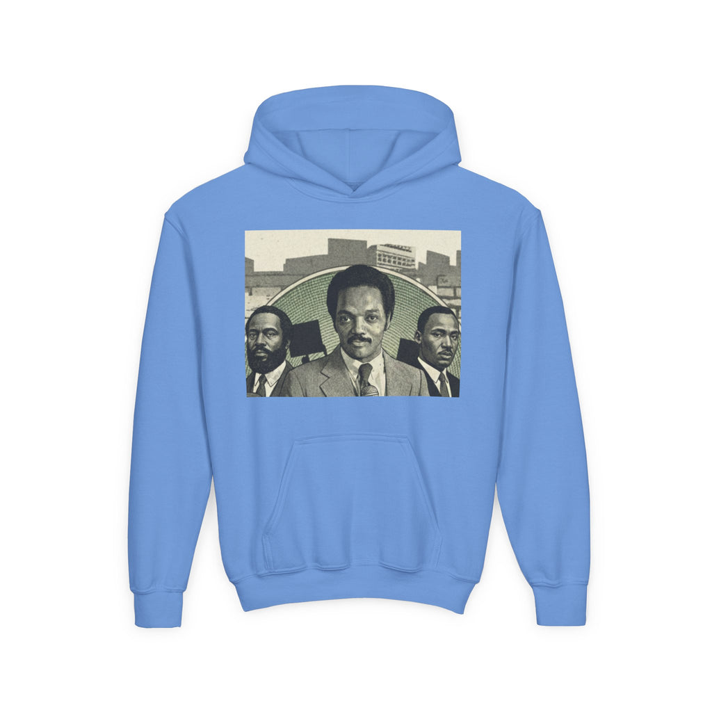 Civil Rights Leaders Portrait Hoodie | Historical Black Leaders Artwork