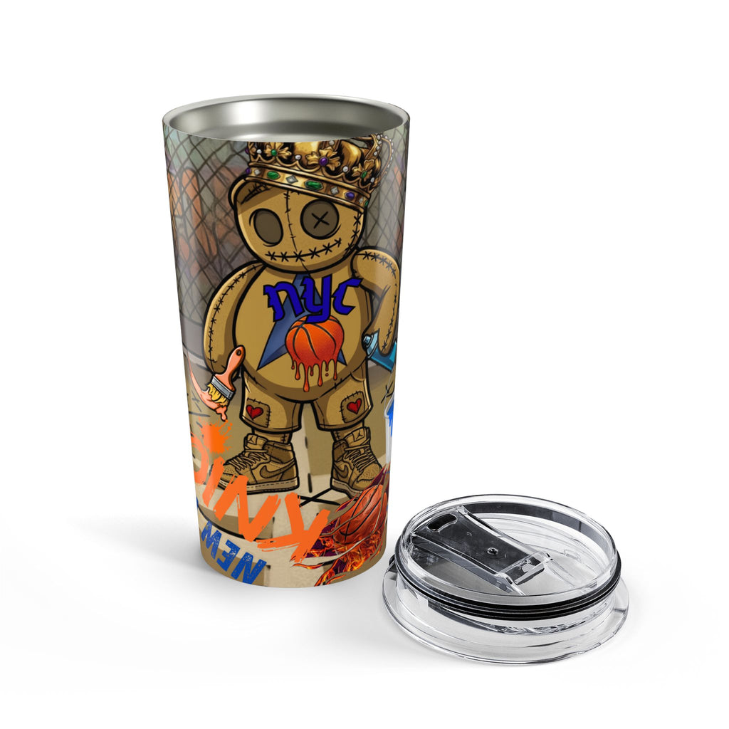 20oz NYC Graffiti Doll Basketball Tumbler - Travel Cup