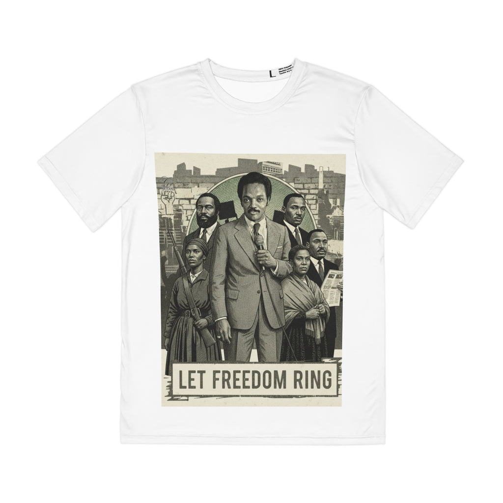 Jesse Jackson Let Freedom Ring Tee | Civil Rights Illustration