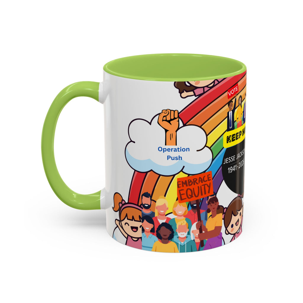 Jesse Jackson Accent Coffee Mug -11 oz