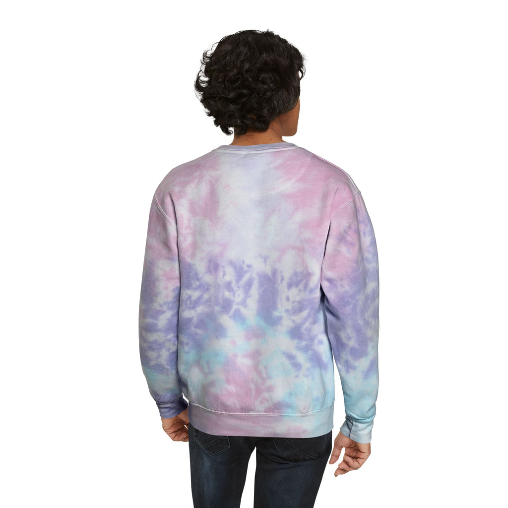 Let Freedom Ring civil rights photo Sweatshirt | Tie-Dye blue swirl