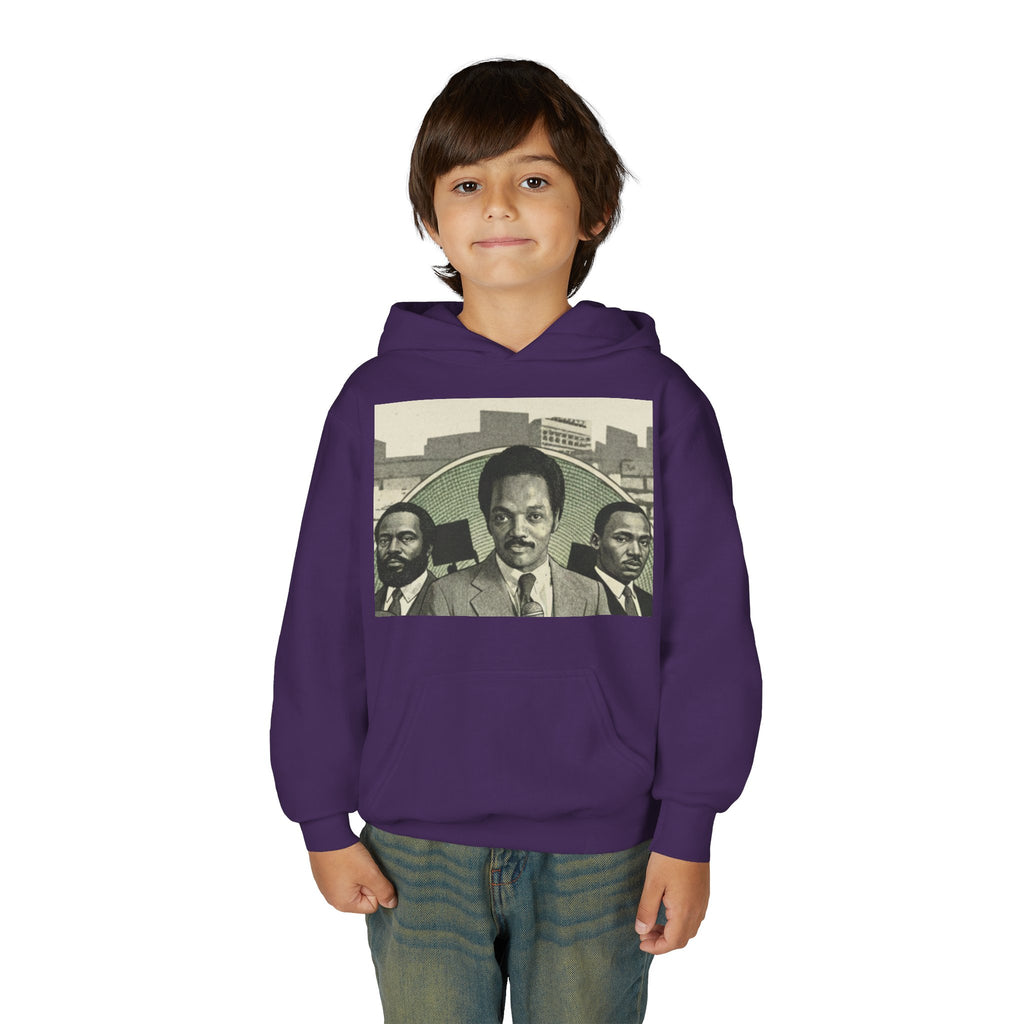 Civil Rights Leaders Portrait Hoodie | Historical Black Leaders Artwork