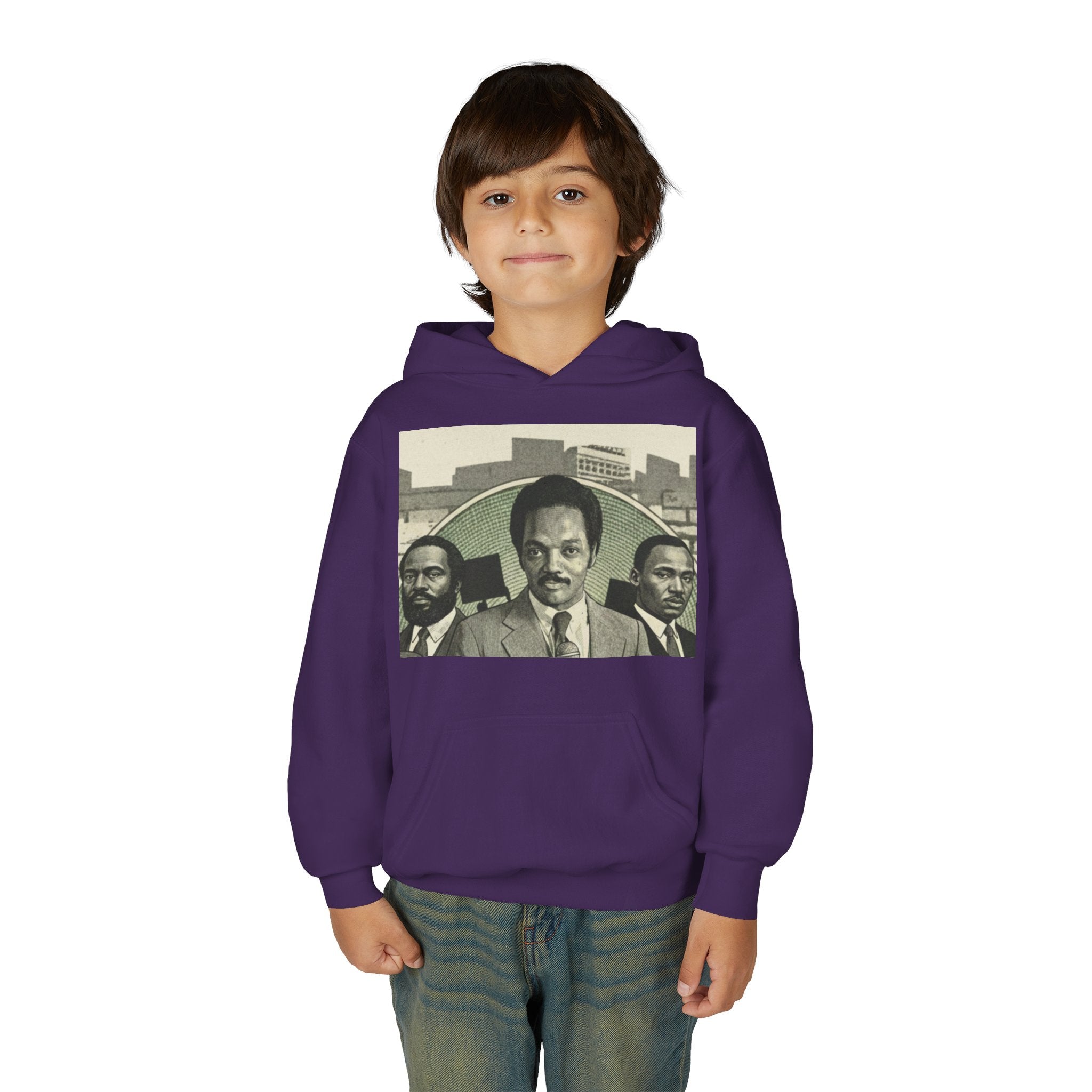 Civil Rights Leaders Portrait Hoodie | Historical Black Leaders Artwork