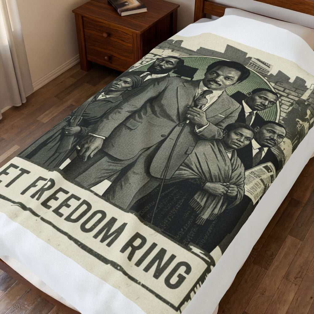 Cultural Velveteen Plush Blanket