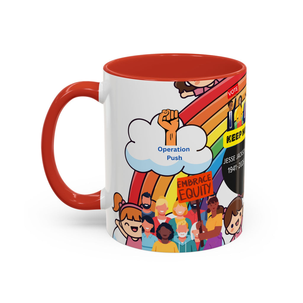 Jesse Jackson Accent Coffee Mug -11 oz