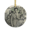 Jesse Jackson Vintage Civil Rights Leaders illustration Acrylic Ornament