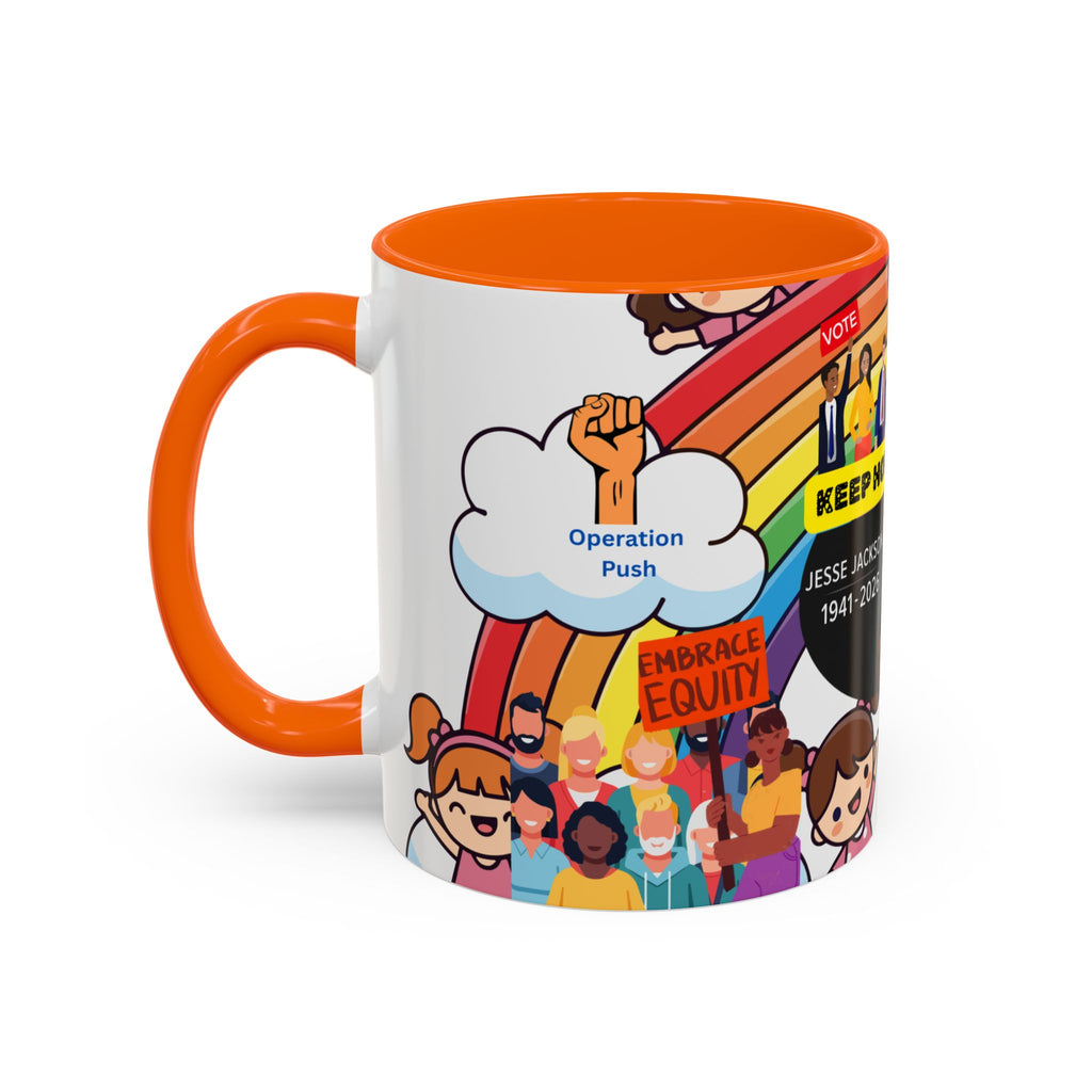 Jesse Jackson Accent Coffee Mug -11 oz