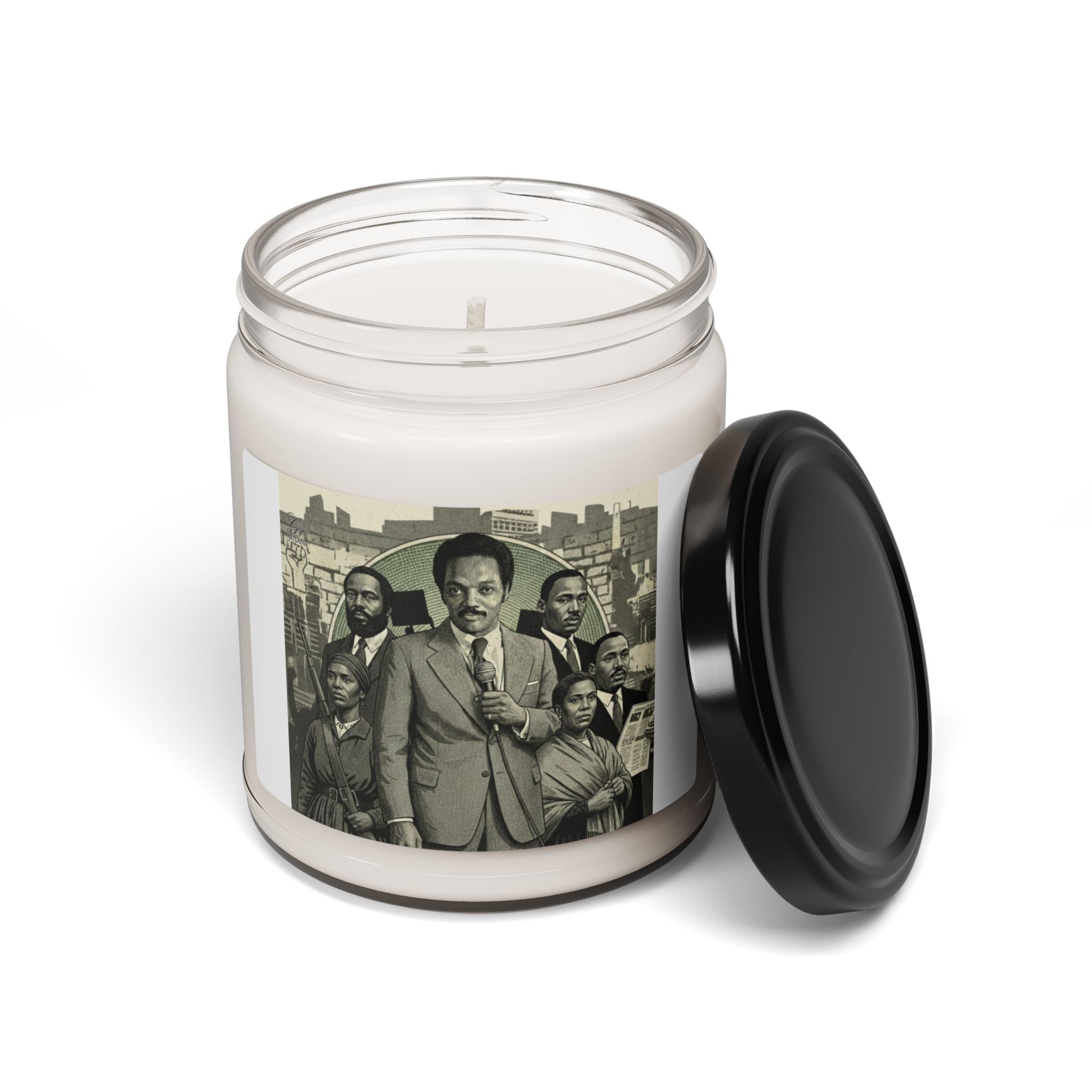 Vintage Civil Rights Portrait Candle | Soy Candle 9oz
