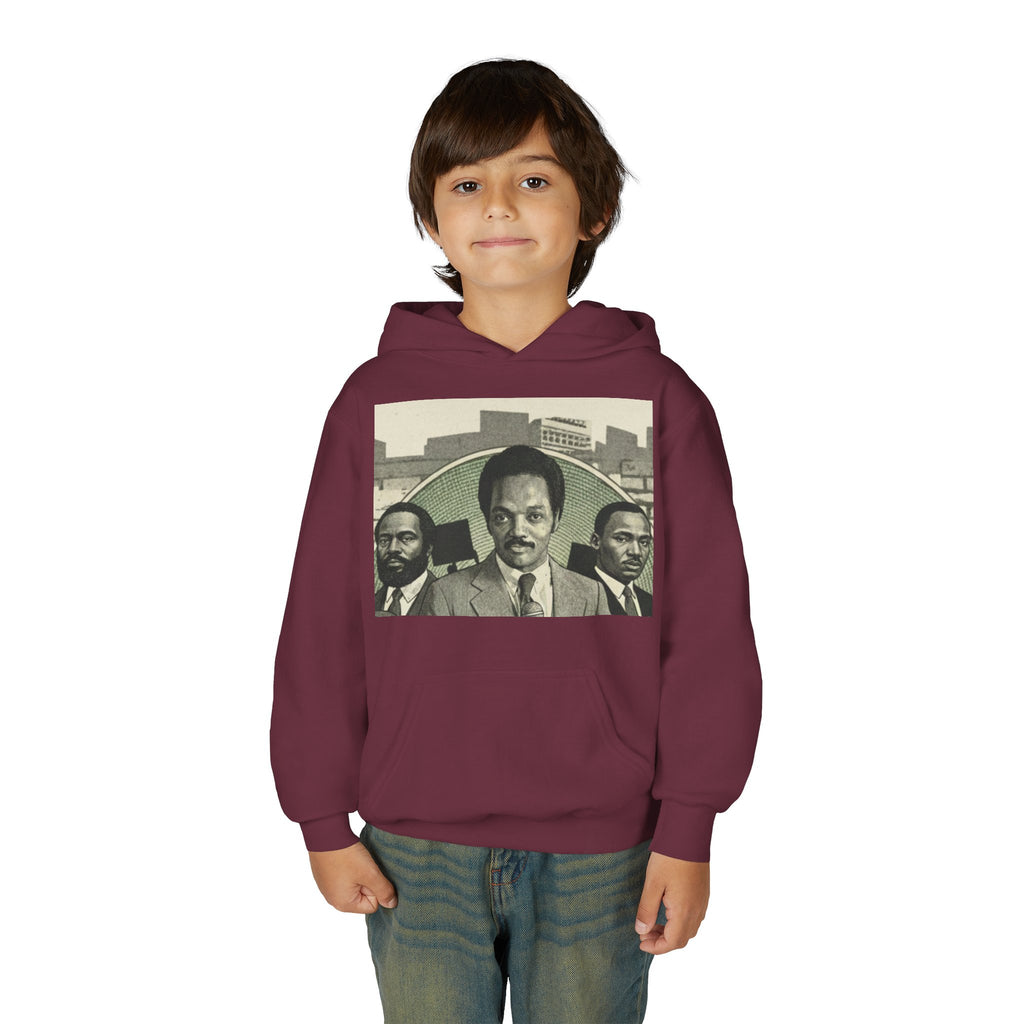 Civil Rights Leaders Portrait Hoodie | Historical Black Leaders Artwork