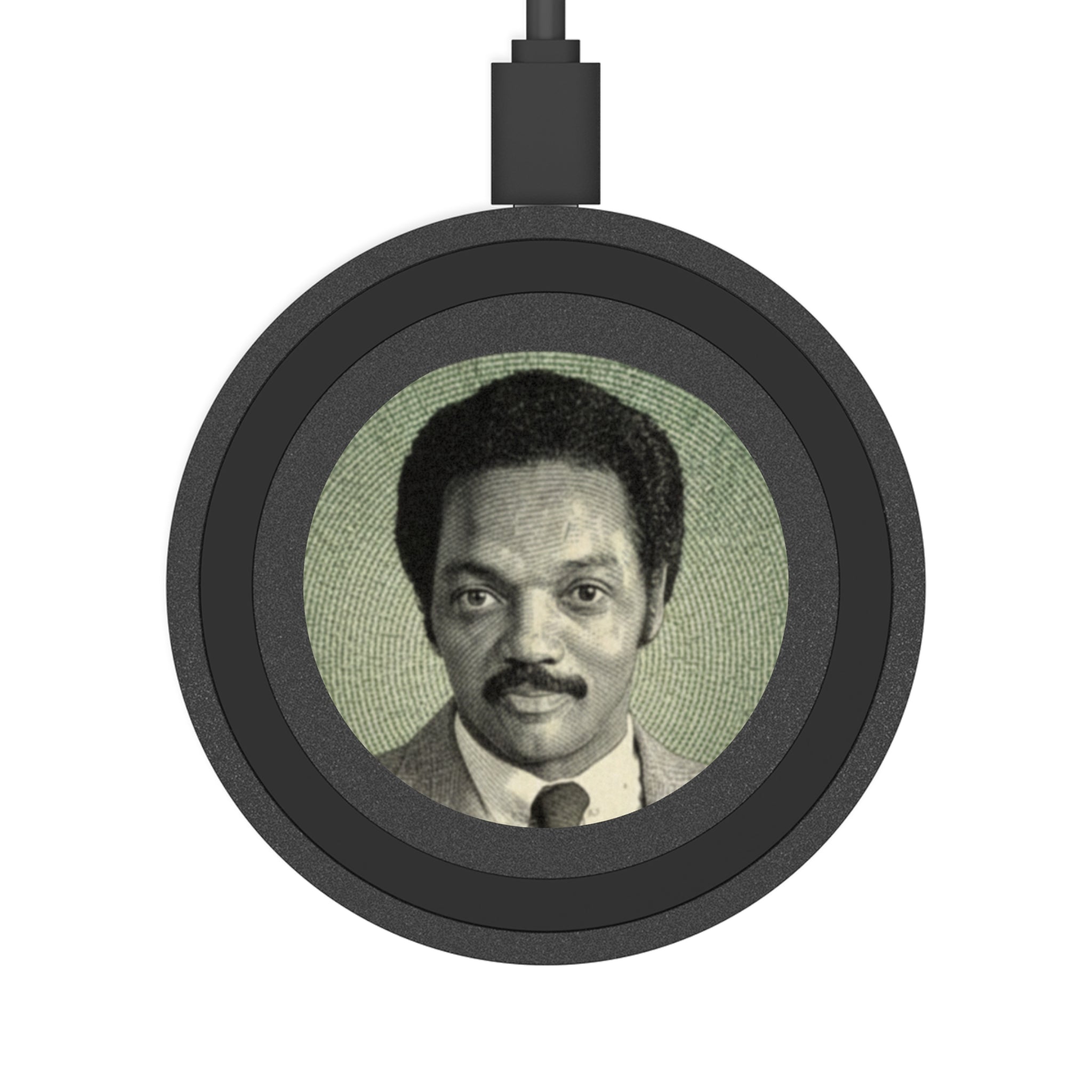 Vintage Portrait Wireless Charging Pad | Retro Photo Phone Charger