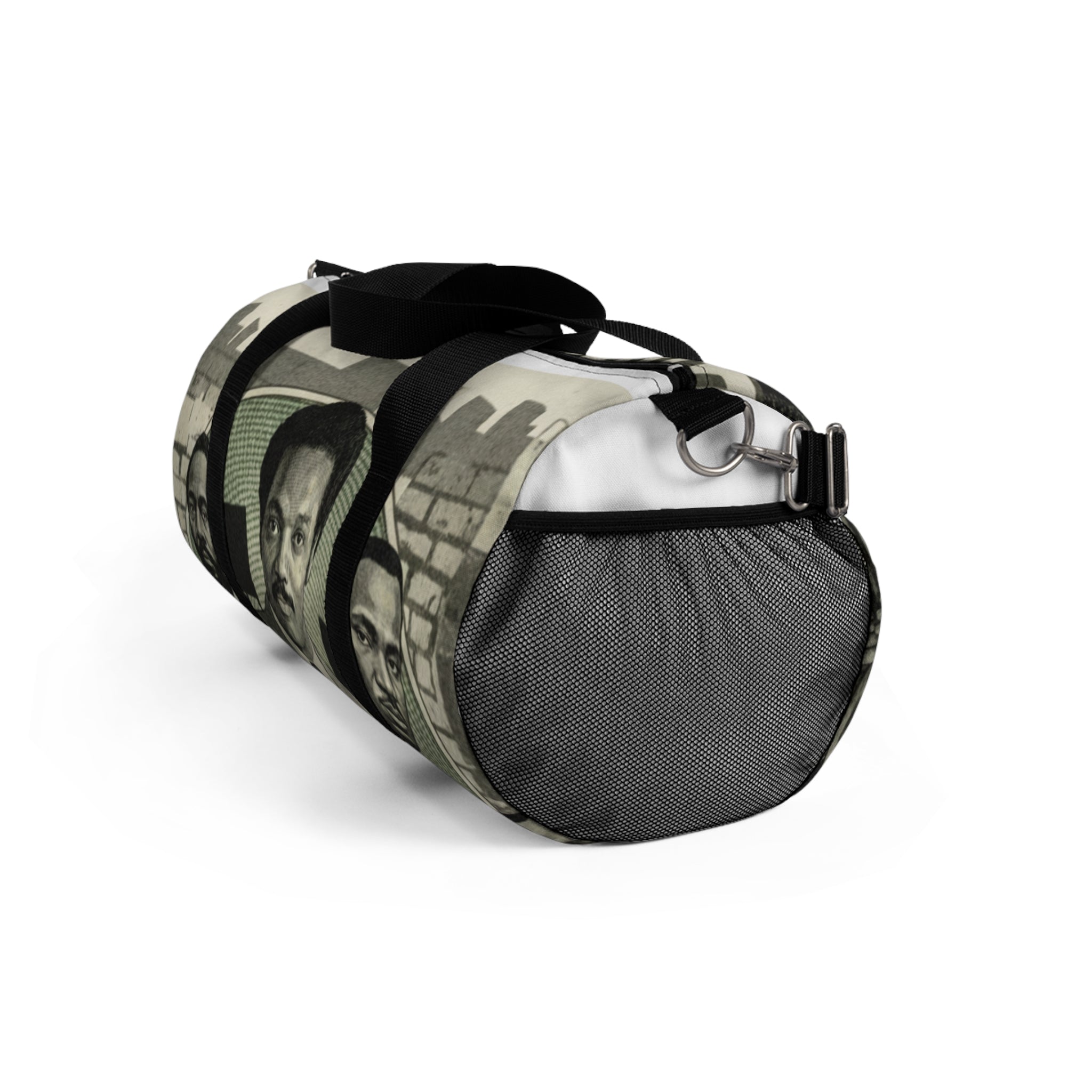 Freedom Portrait Duffel Bag | Retro Civil Rights Artwork, Travel Gym Bag