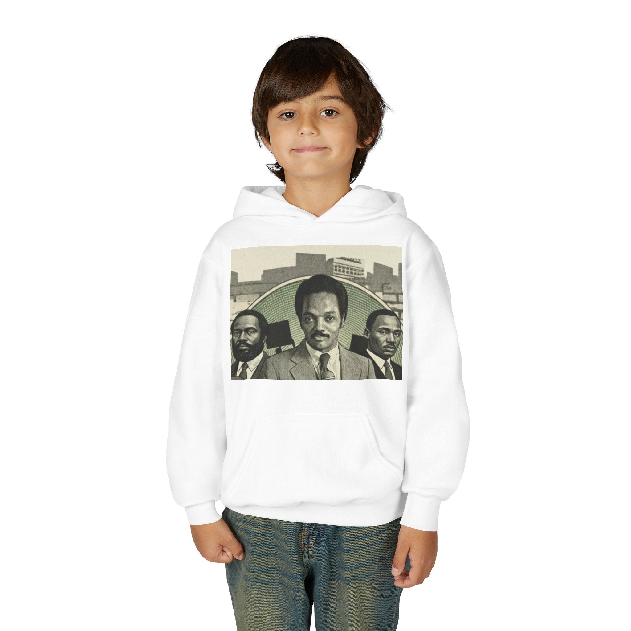 Civil Rights Leaders Portrait Hoodie | Historical Black Leaders Artwork