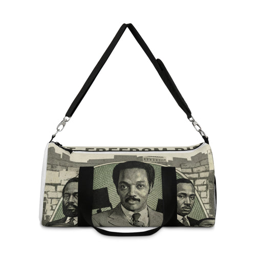 Civil Rights Leaders Portrait Duffel Bag | Black History Artwork