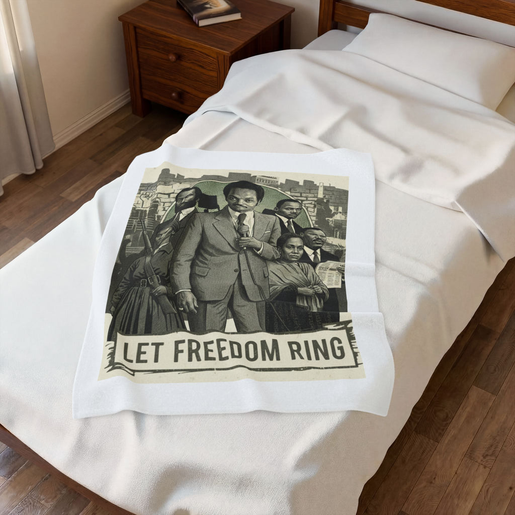 Cultural Velveteen Plush Blanket