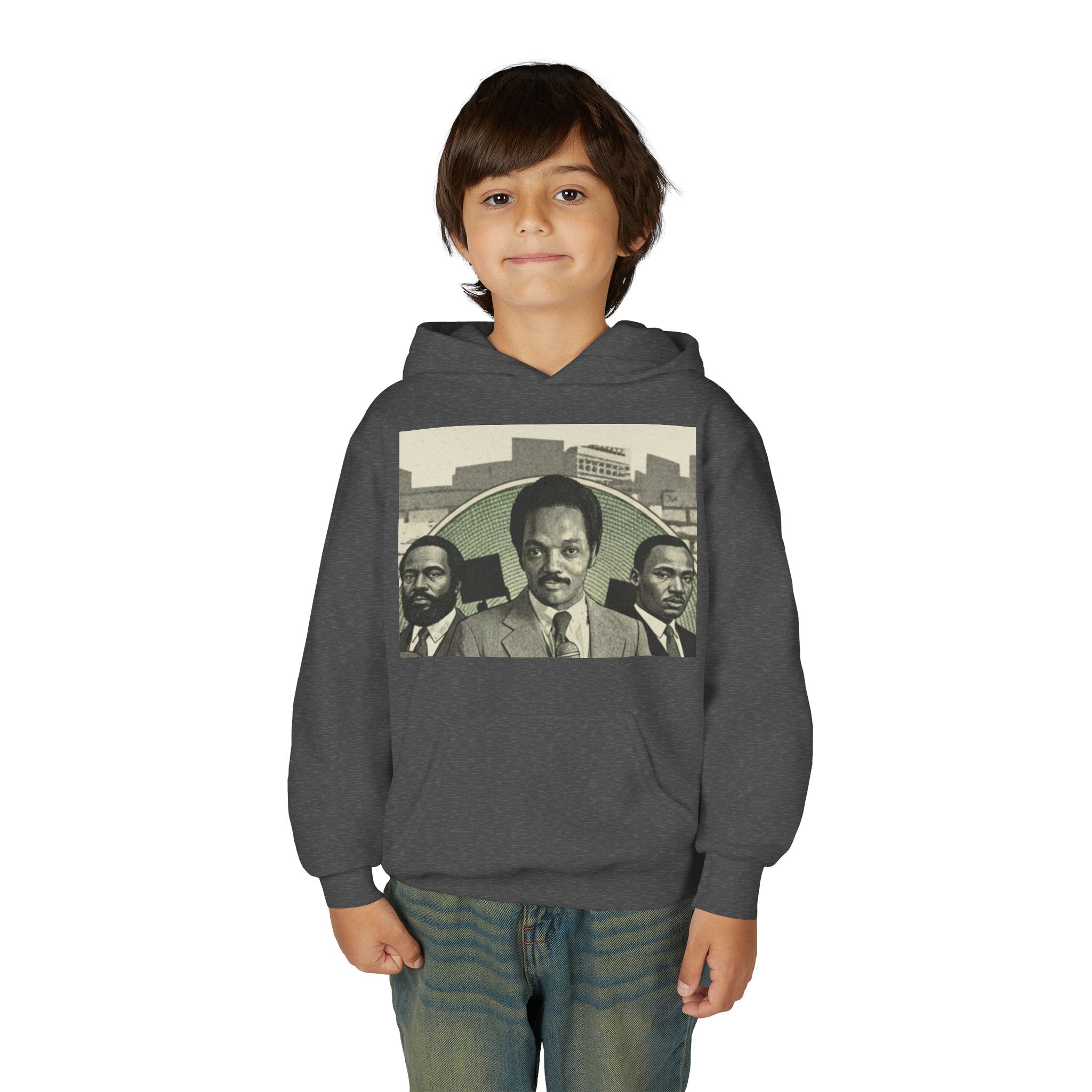 Civil Rights Leaders Portrait Hoodie | Historical Black Leaders Artwork