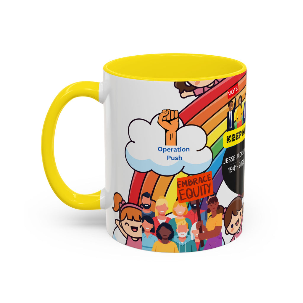 Jesse Jackson Accent Coffee Mug -11 oz