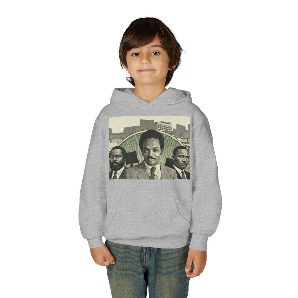 Civil Rights Leaders Portrait Hoodie | Historical Black Leaders Artwork
