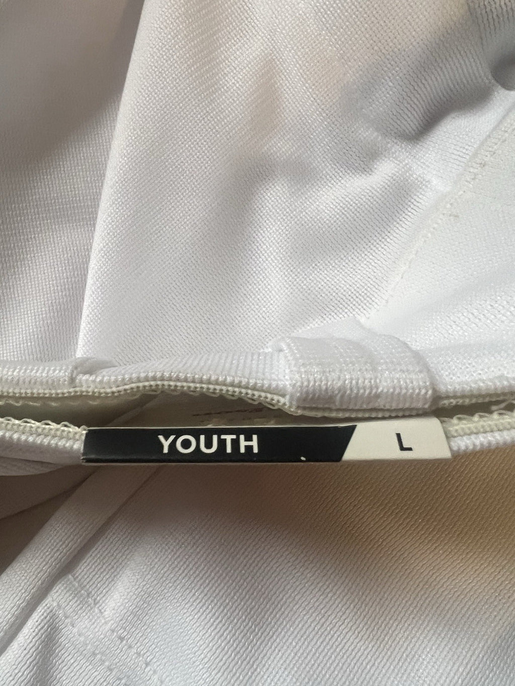 Wilson YOUTH Baseball Pants White With Elastic Cuffs Sizes Small (2) / Large (1)