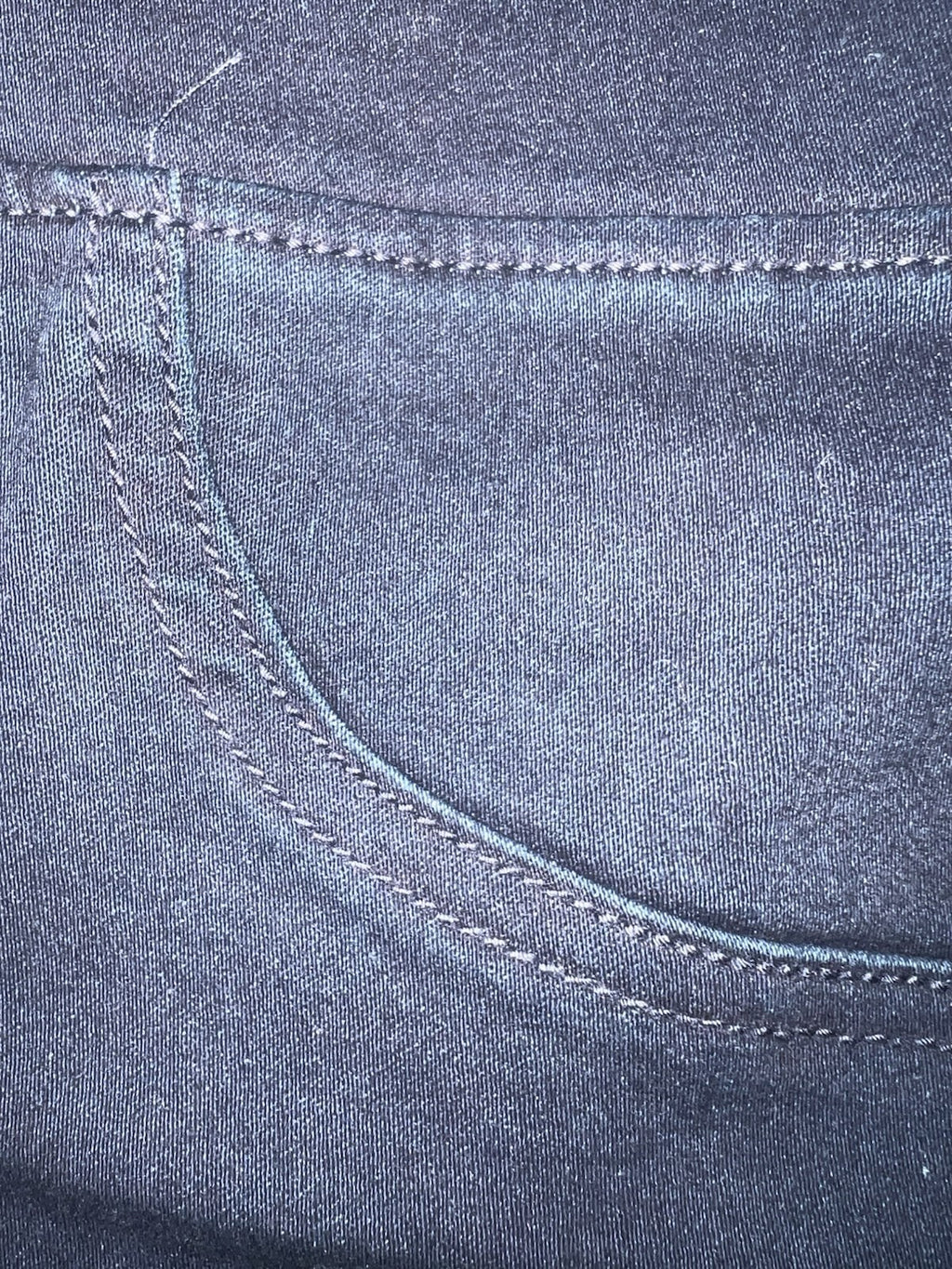 WOMEN'S SIZE 32W-34W (5x) TERRA & SKY DARK BLUE SKINNY STRETCHY MID-RISE JEANS
