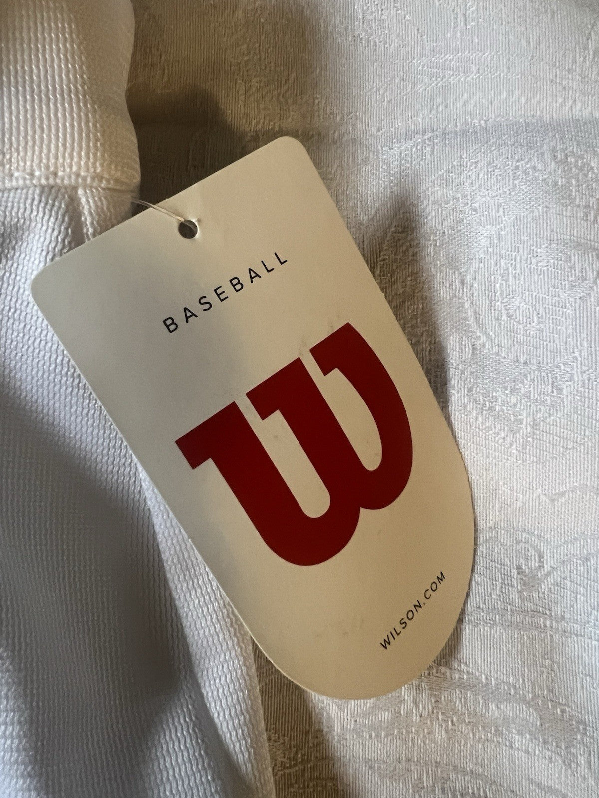 Wilson YOUTH Baseball Pants White With Elastic Cuffs Sizes Small (2) / Large (1)