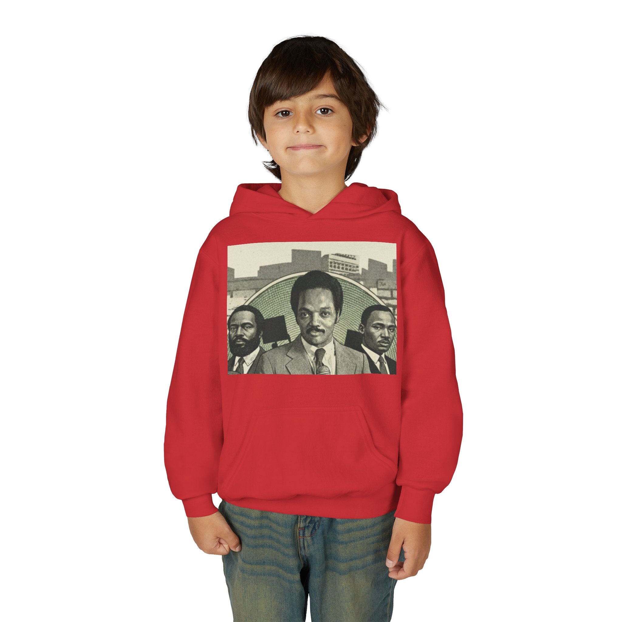 Civil Rights Leaders Portrait Hoodie | Historical Black Leaders Artwork