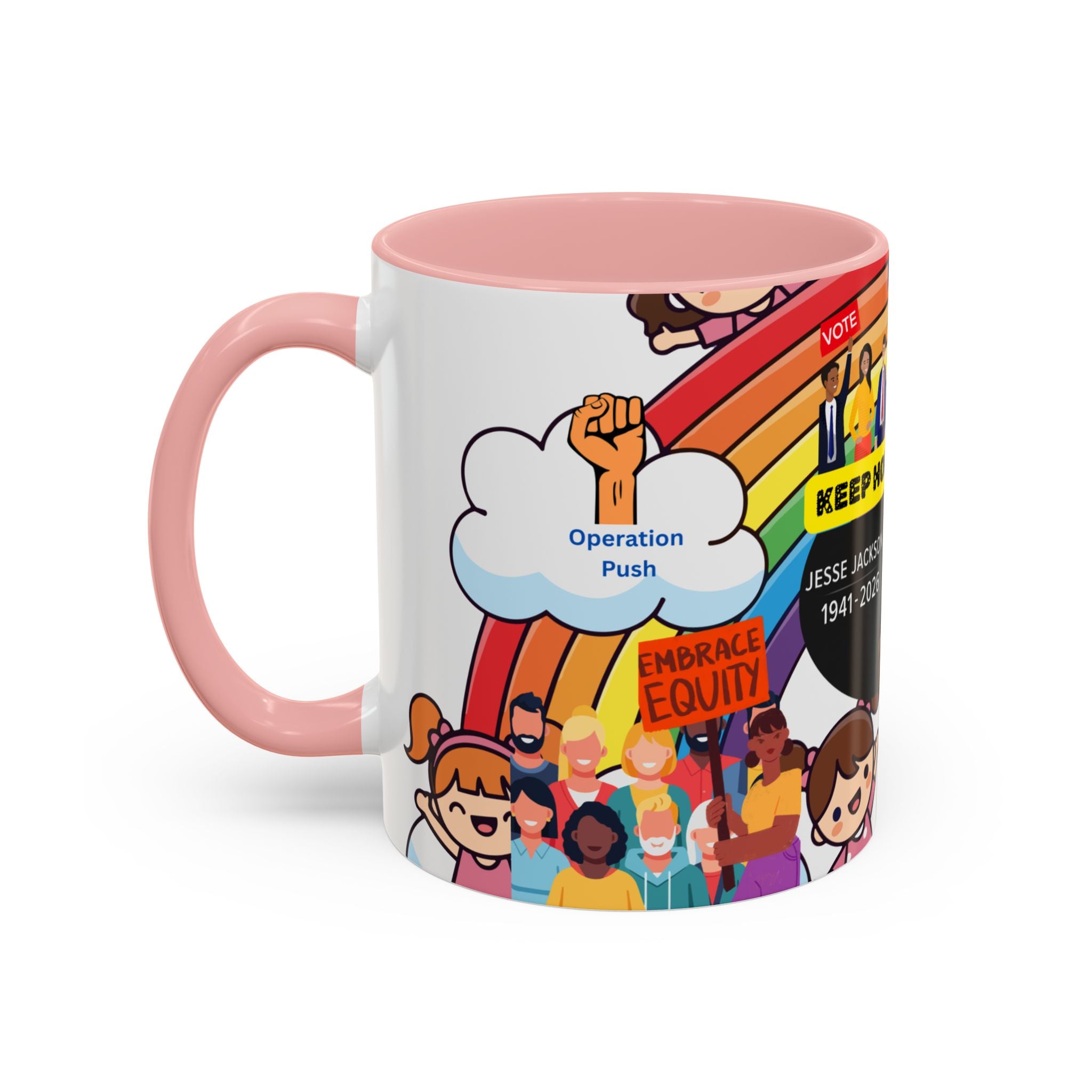Jesse Jackson Accent Coffee Mug -11 oz