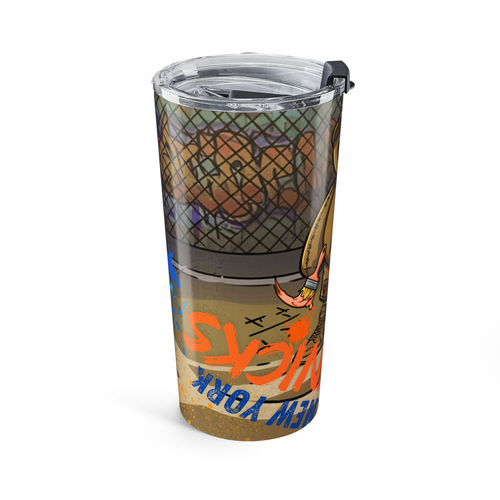 20oz NYC Graffiti Doll Basketball Tumbler - Travel Cup
