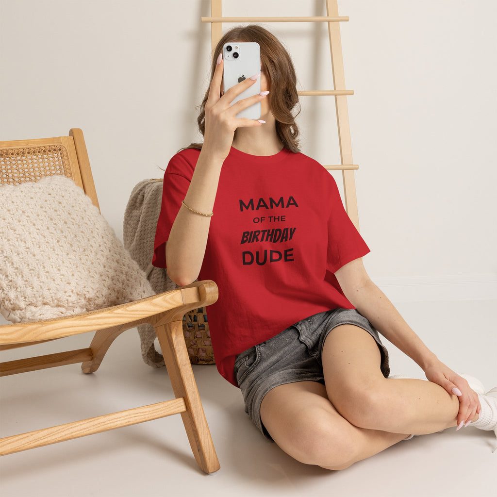 Mama of the Birthday Dude Tee
