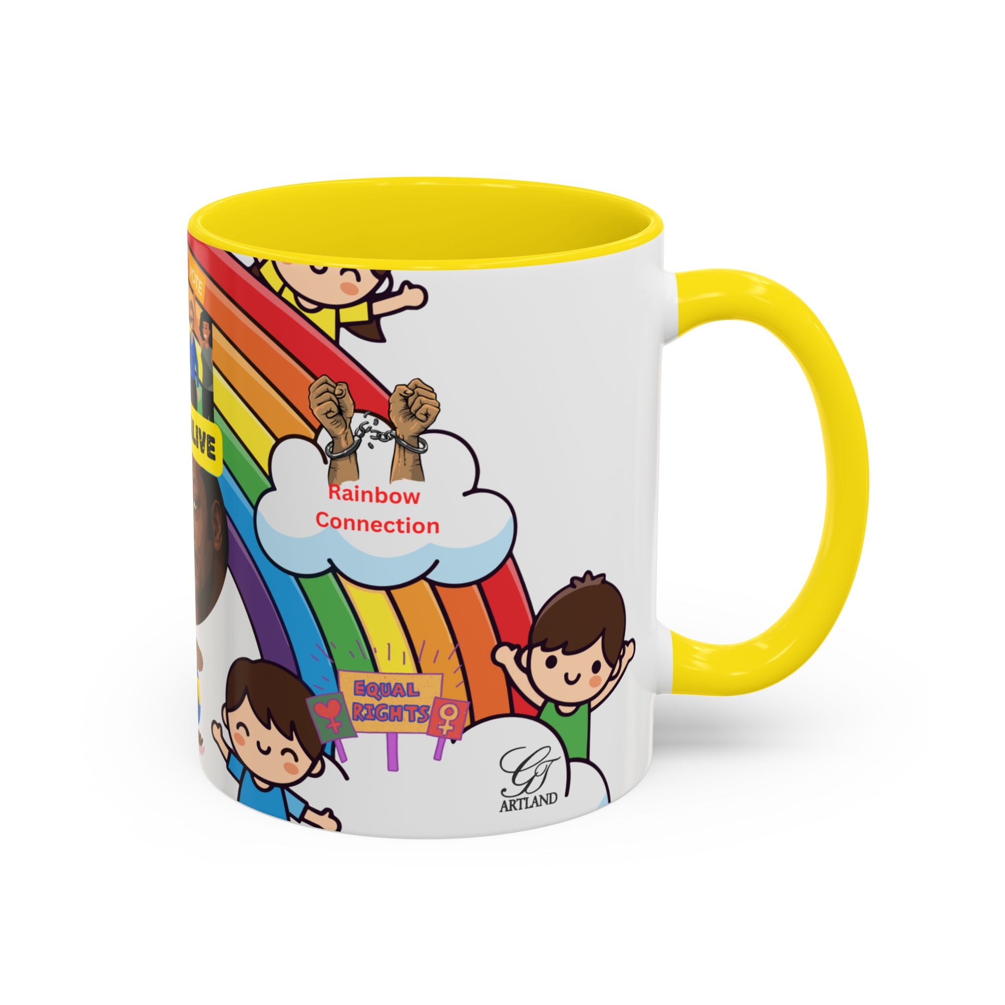 Jesse Jackson Accent Coffee Mug -11 oz