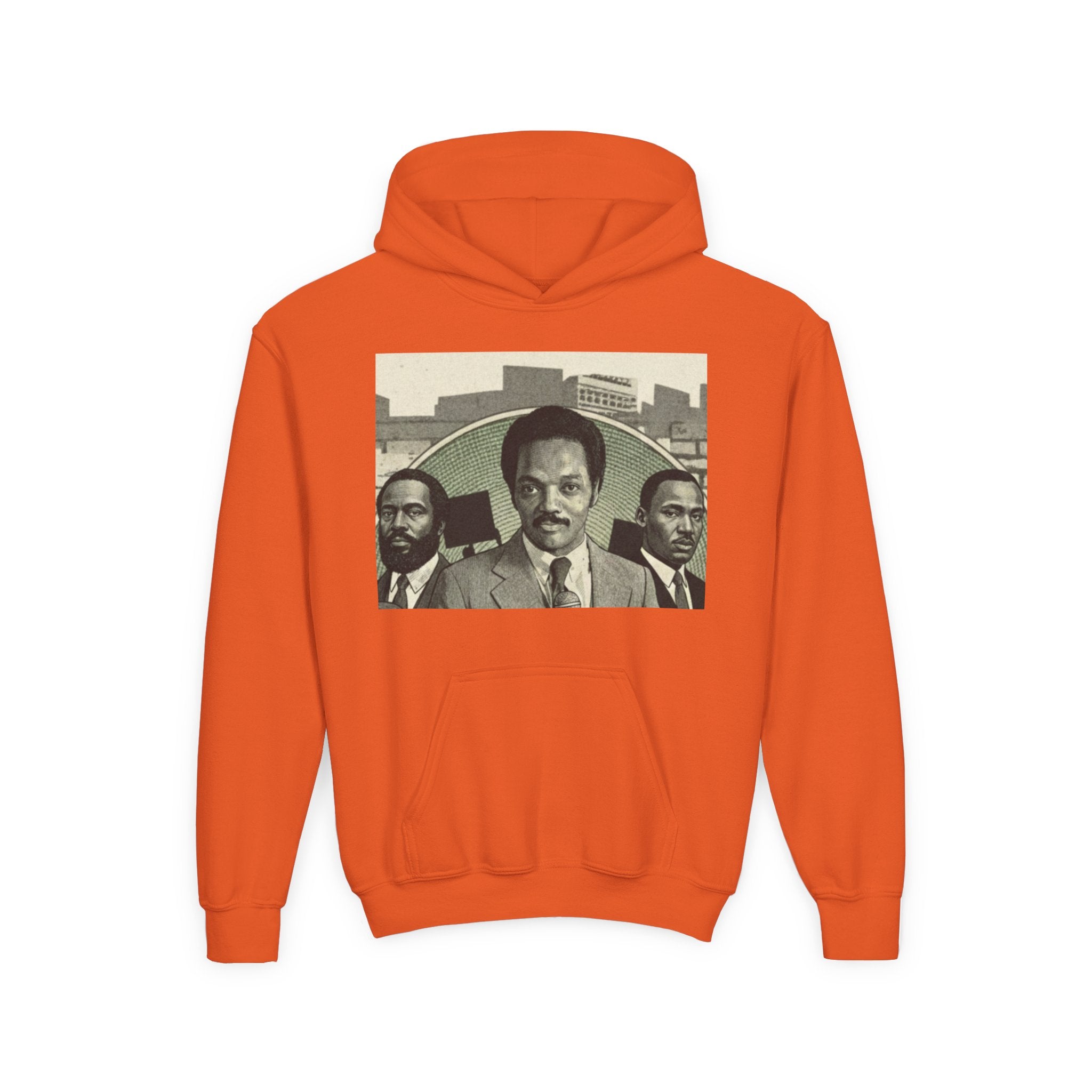 Civil Rights Leaders Portrait Hoodie | Historical Black Leaders Artwork