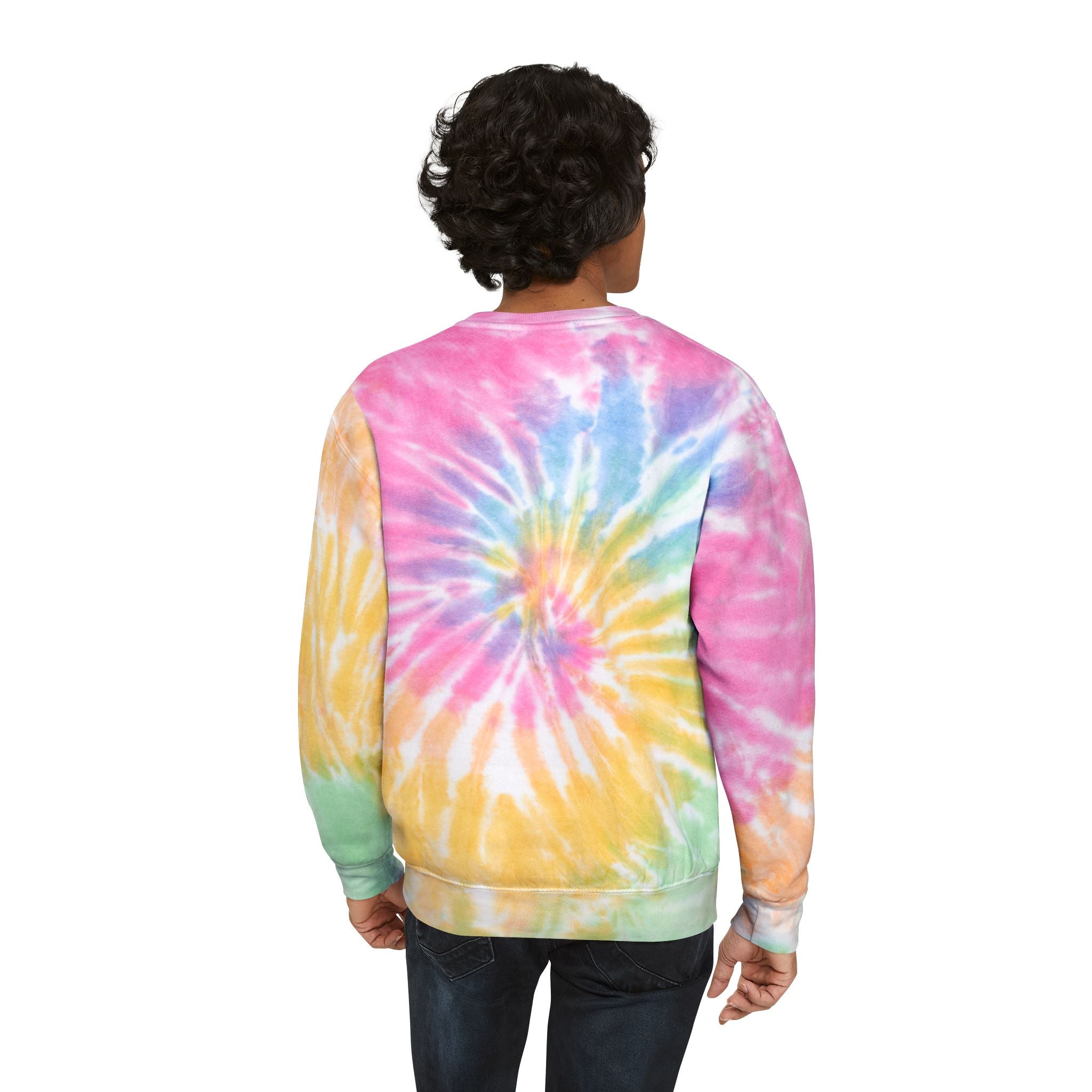 Let Freedom Ring civil rights photo Sweatshirt | Tie-Dye blue swirl