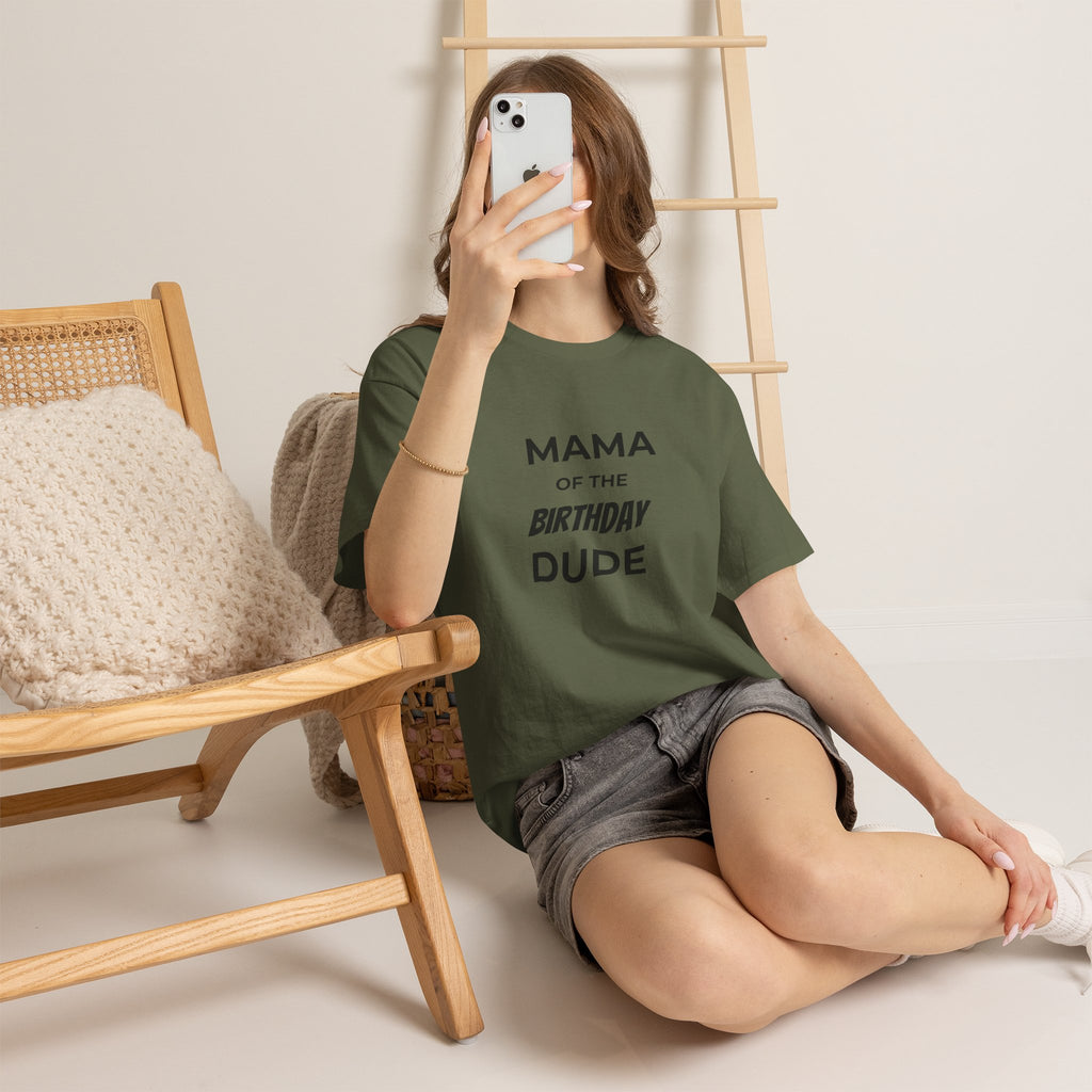 Mama of the Birthday Dude Tee