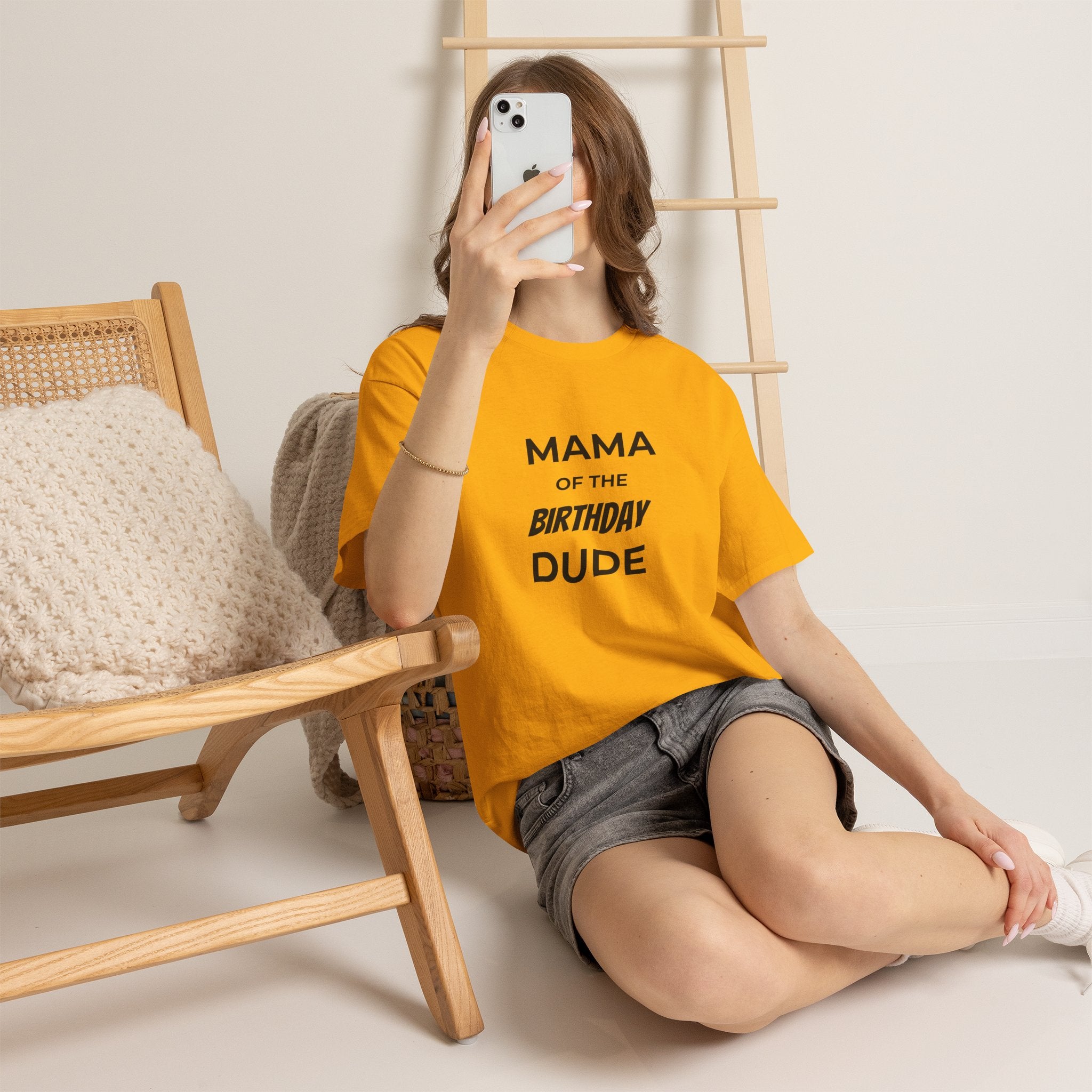 Mama of the Birthday Dude Tee