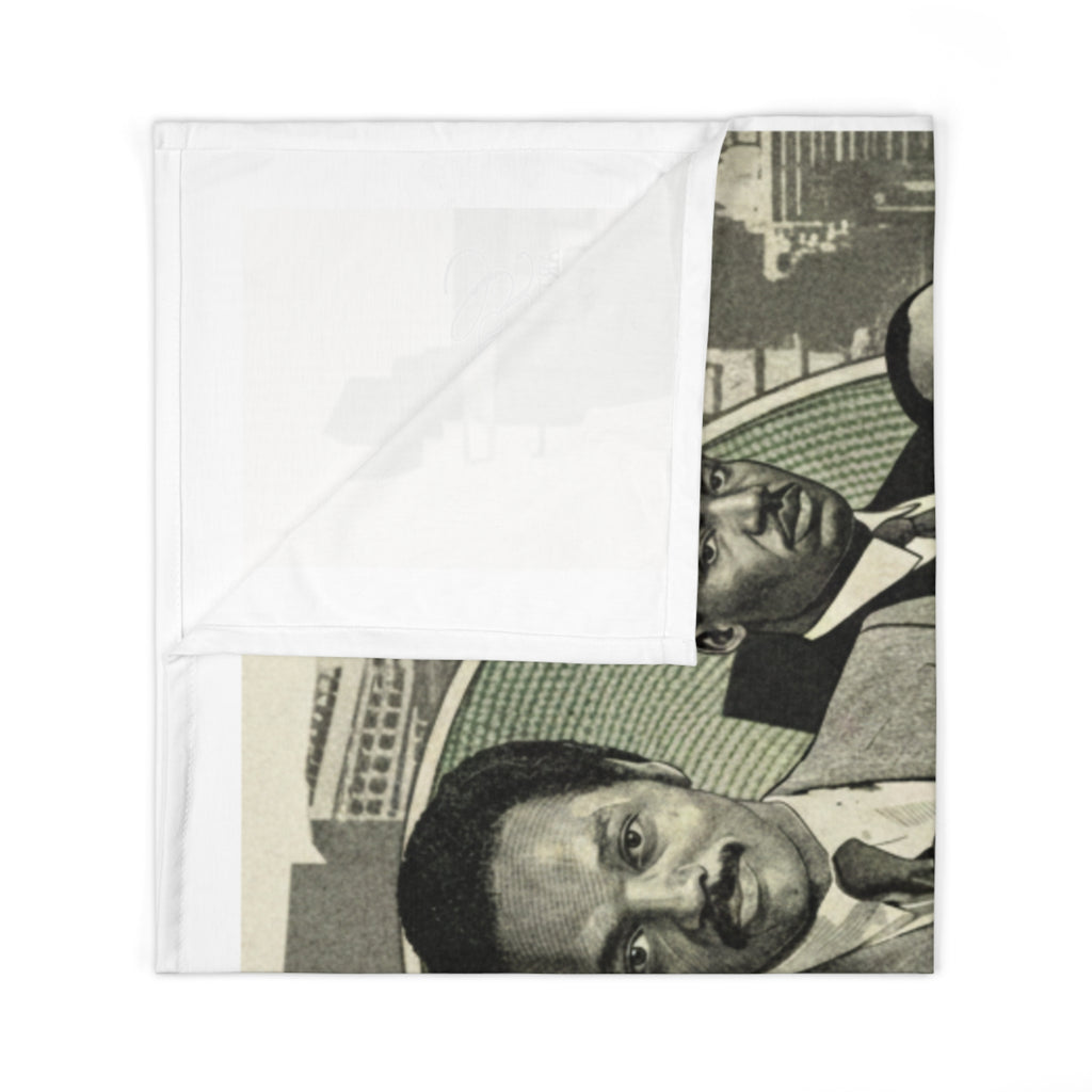 Let Freedom Ring Baby Swaddle Blanket | Civil Rights Illustration