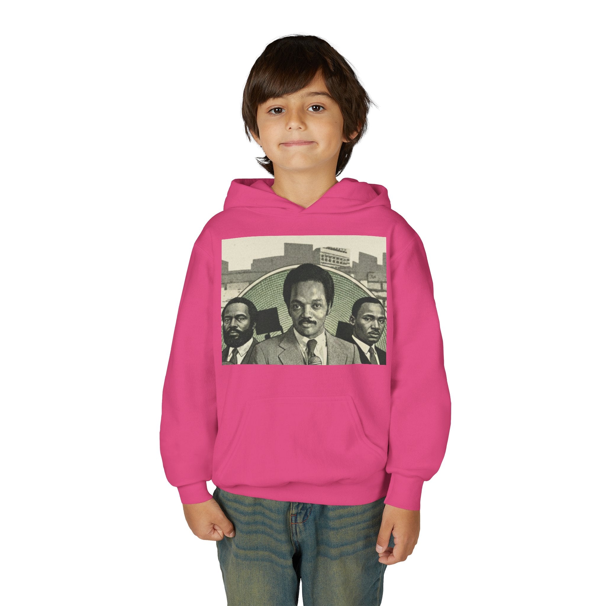 Civil Rights Leaders Portrait Hoodie | Historical Black Leaders Artwork