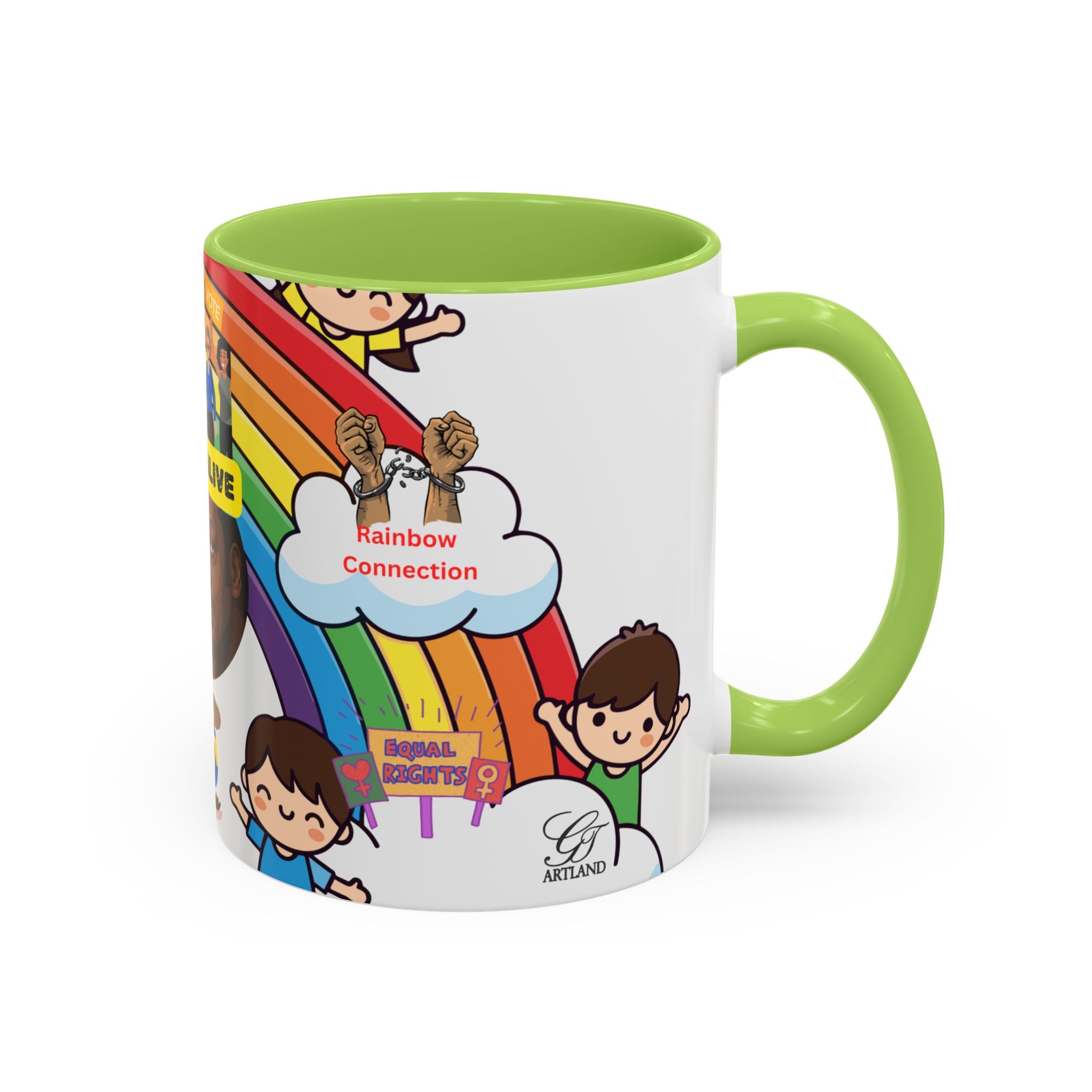 Jesse Jackson Accent Coffee Mug -11 oz