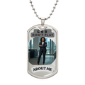 GOD DON'T PLAY ABOUT ME 18K GOLD FINISH MILITARY NECKCHAIN by GTArtland