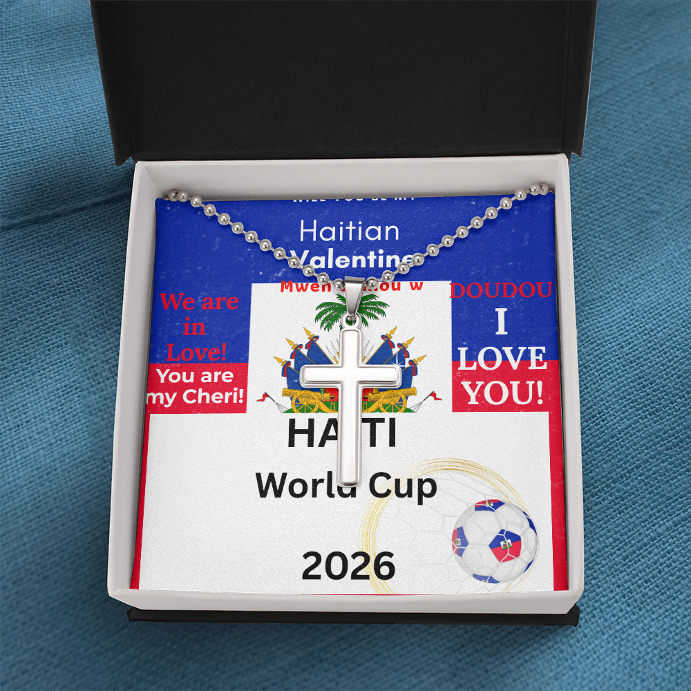 My Blessed Haitian Queen NECKLACE by GTArtland