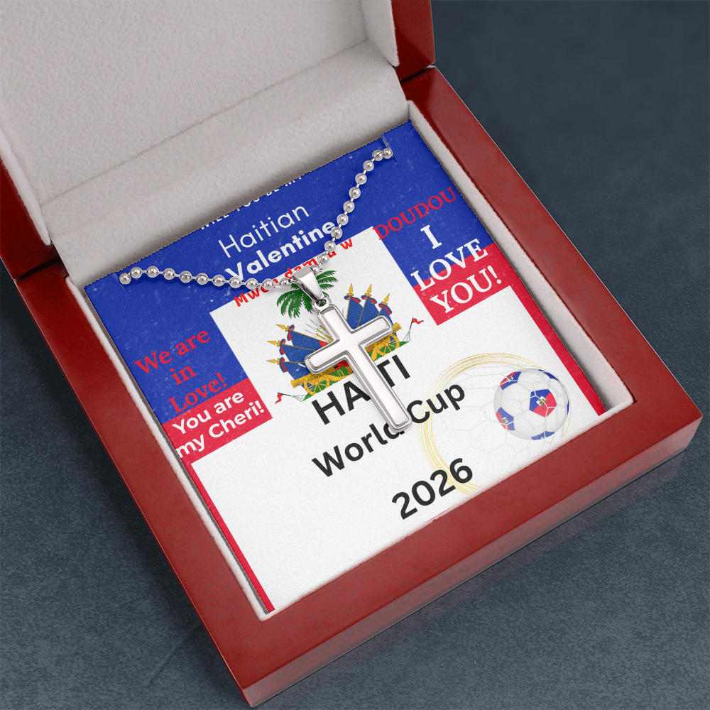 My Blessed Haitian Queen NECKLACE by GTArtland