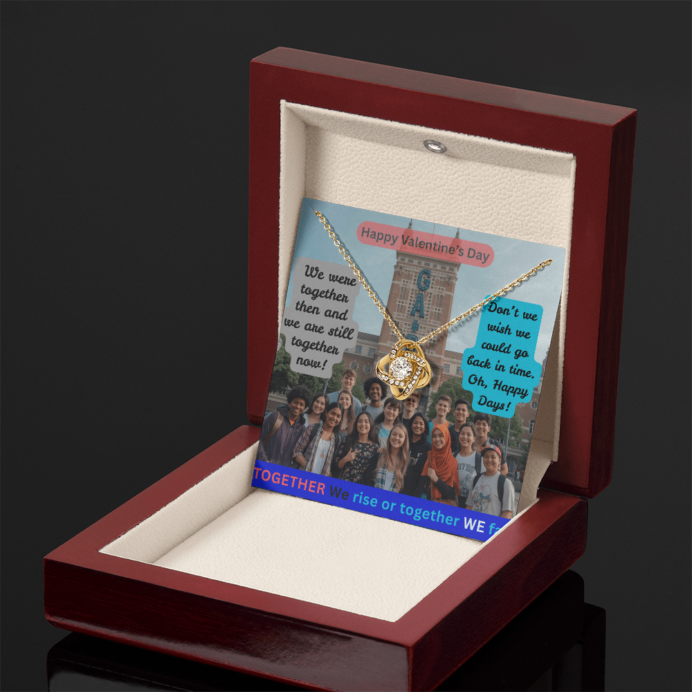THE WAY WE WERE AND THE WAY WE ARE STILL  Valentine's Day Necklace by G3TRiver