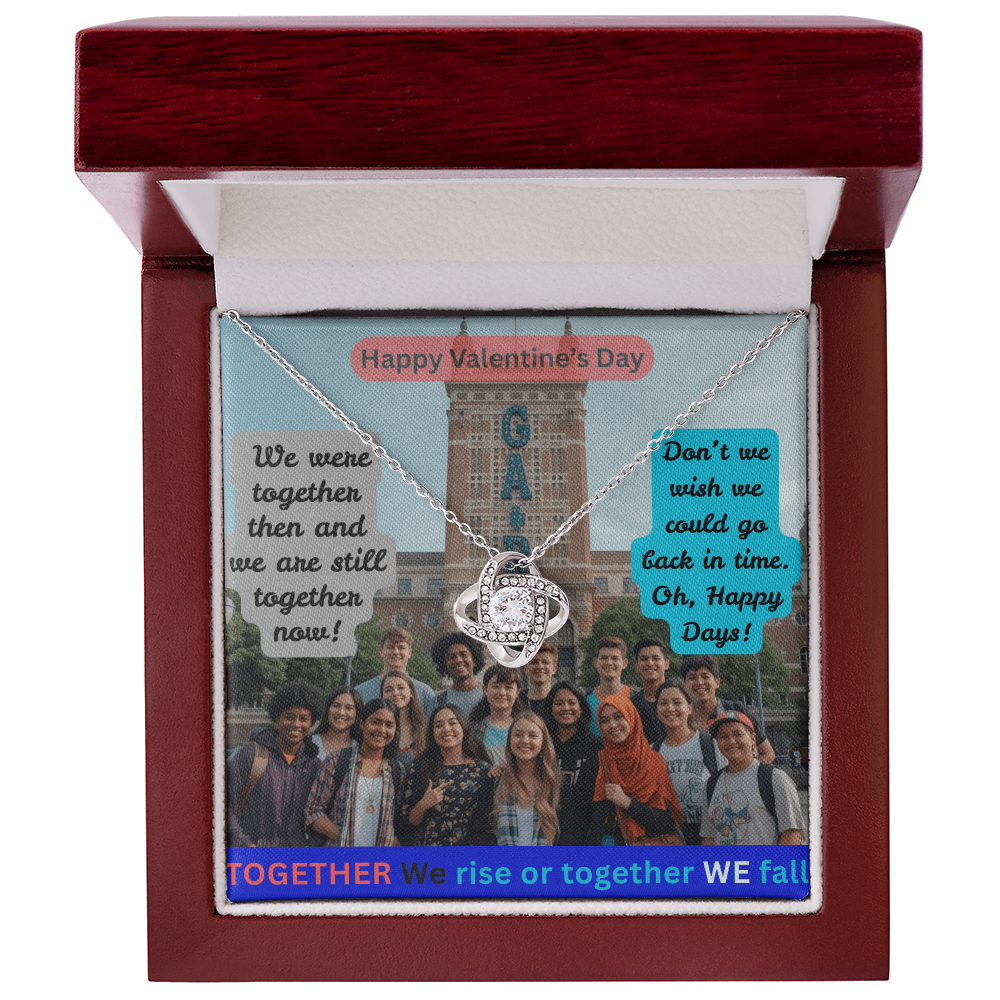 THE WAY WE WERE AND THE WAY WE ARE STILL  Valentine's Day Necklace by G3TRiver