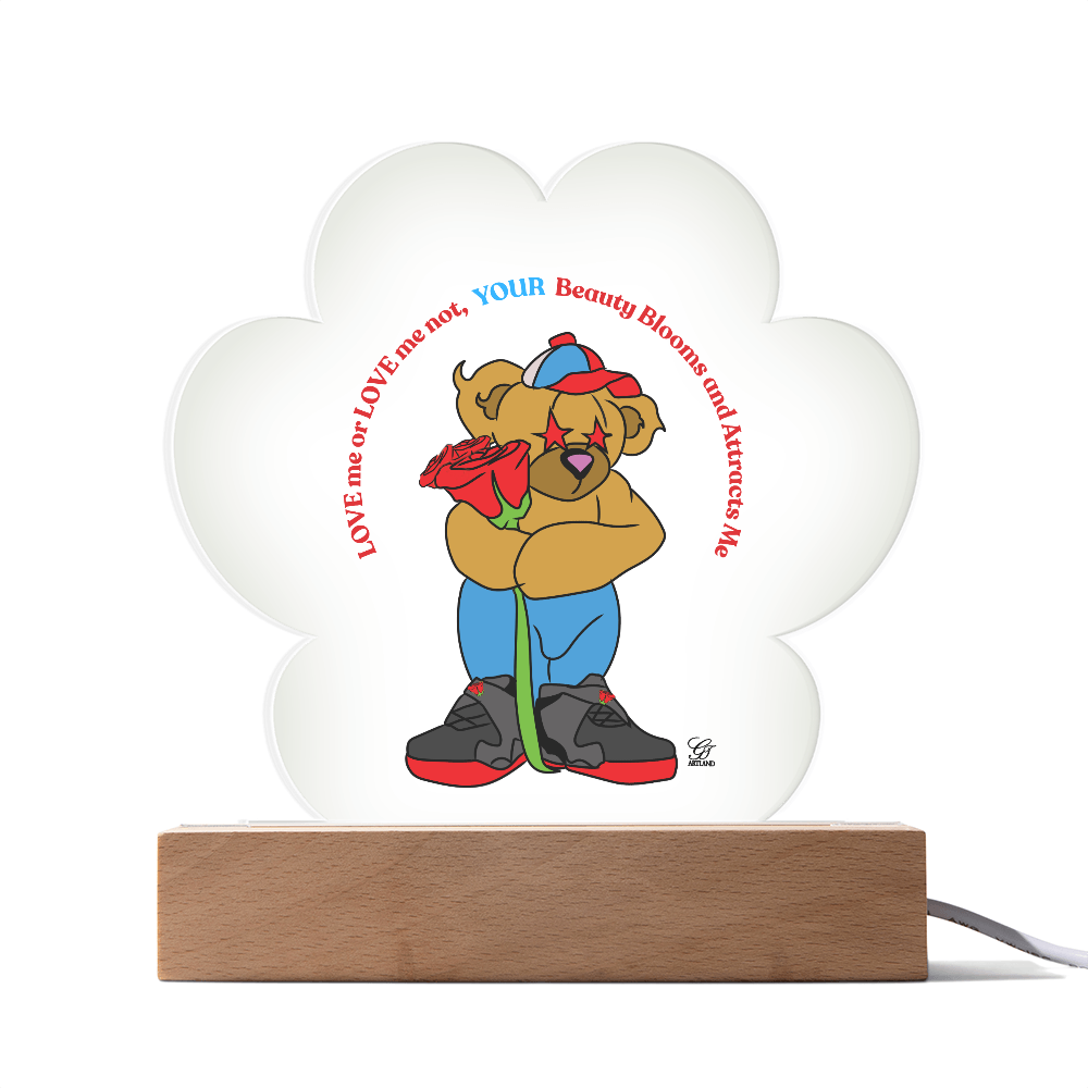 Starry Bear Acrylic Plaque by GTArtland
