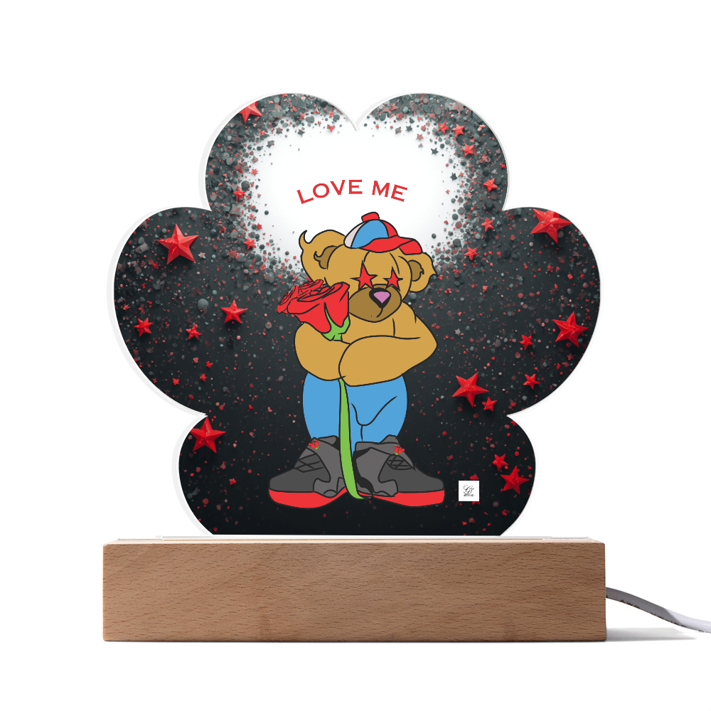 STARRY BEAR Acrylic Plaque by GTArtland