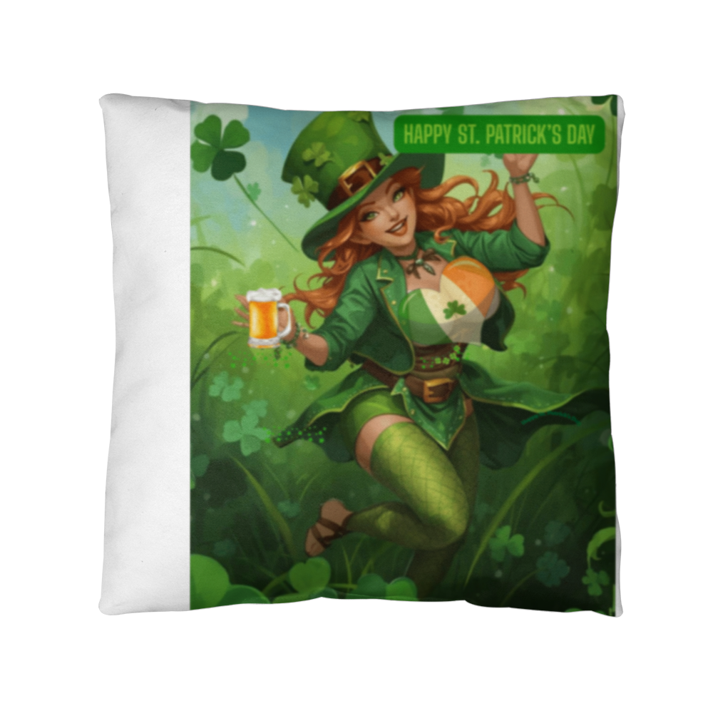 St. Patrick's  Irish Rose Classic Pillow by GTArtland