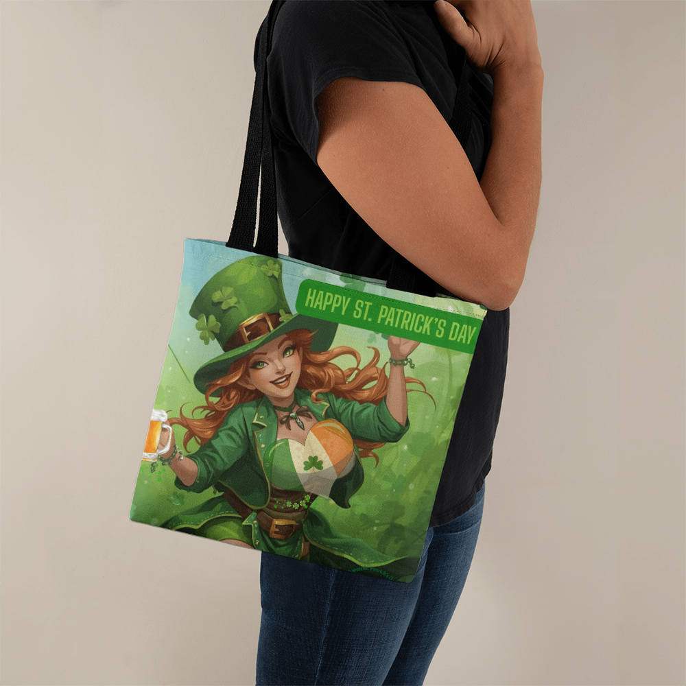 St. Patrick's Day Irish Rose Classic Tote Bag by GTArtland