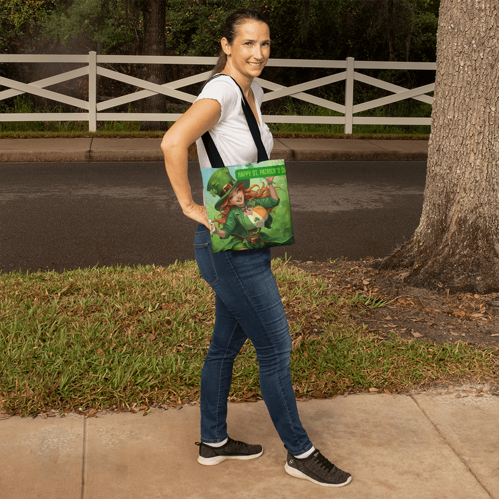 St. Patrick's Day Irish Rose Classic Tote Bag by GTArtland