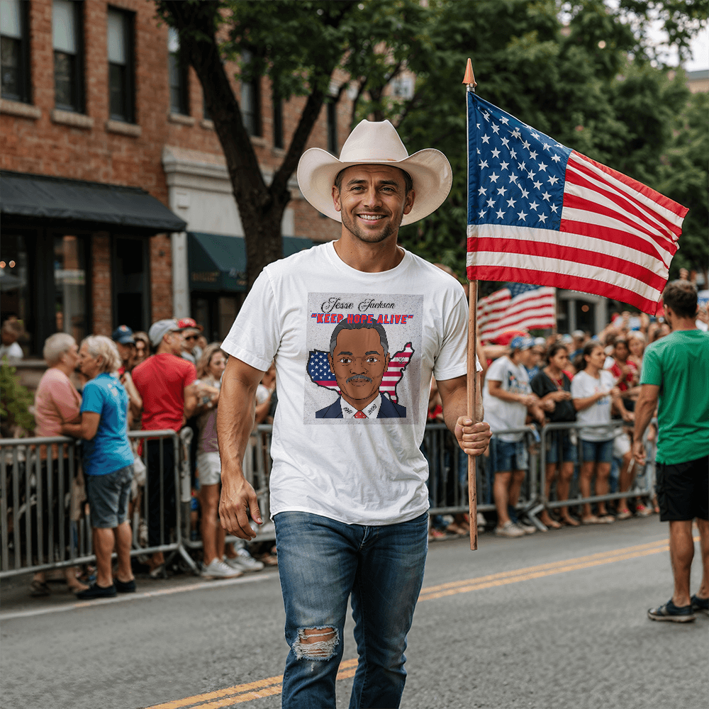 JESSE JACKSON Equality and Social Justice Adult T-Shirt by GTArtland