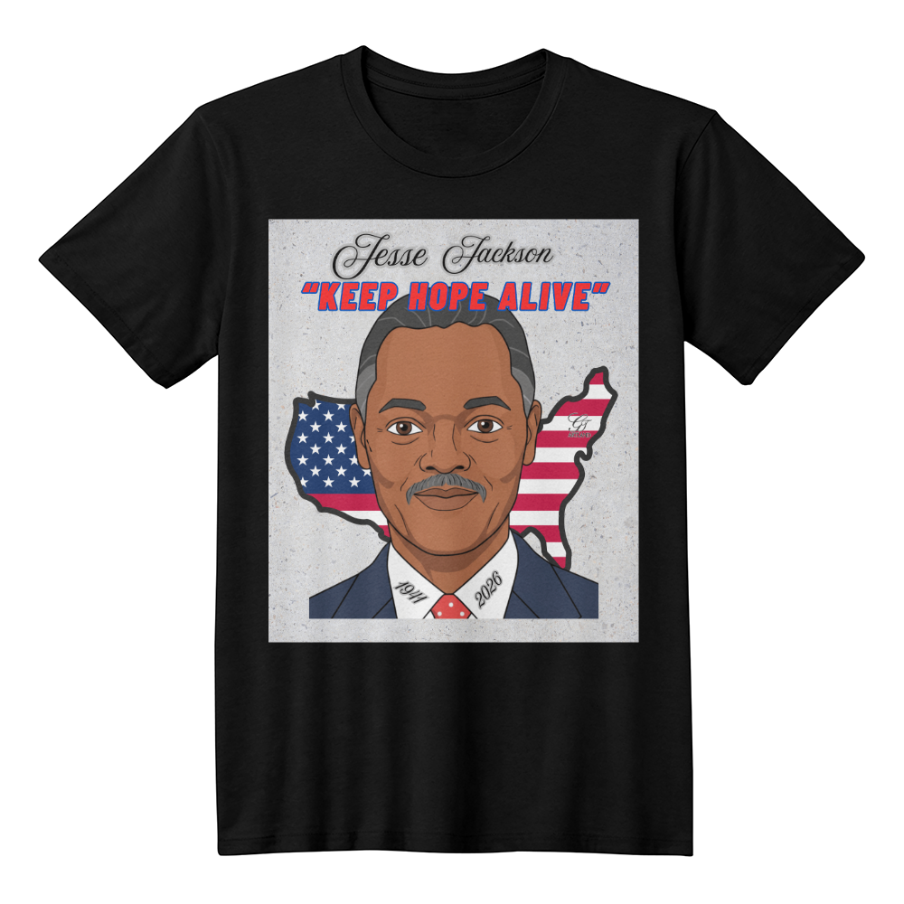 JESSE JACKSON Equality and Social Justice Adult T-Shirt by GTArtland
