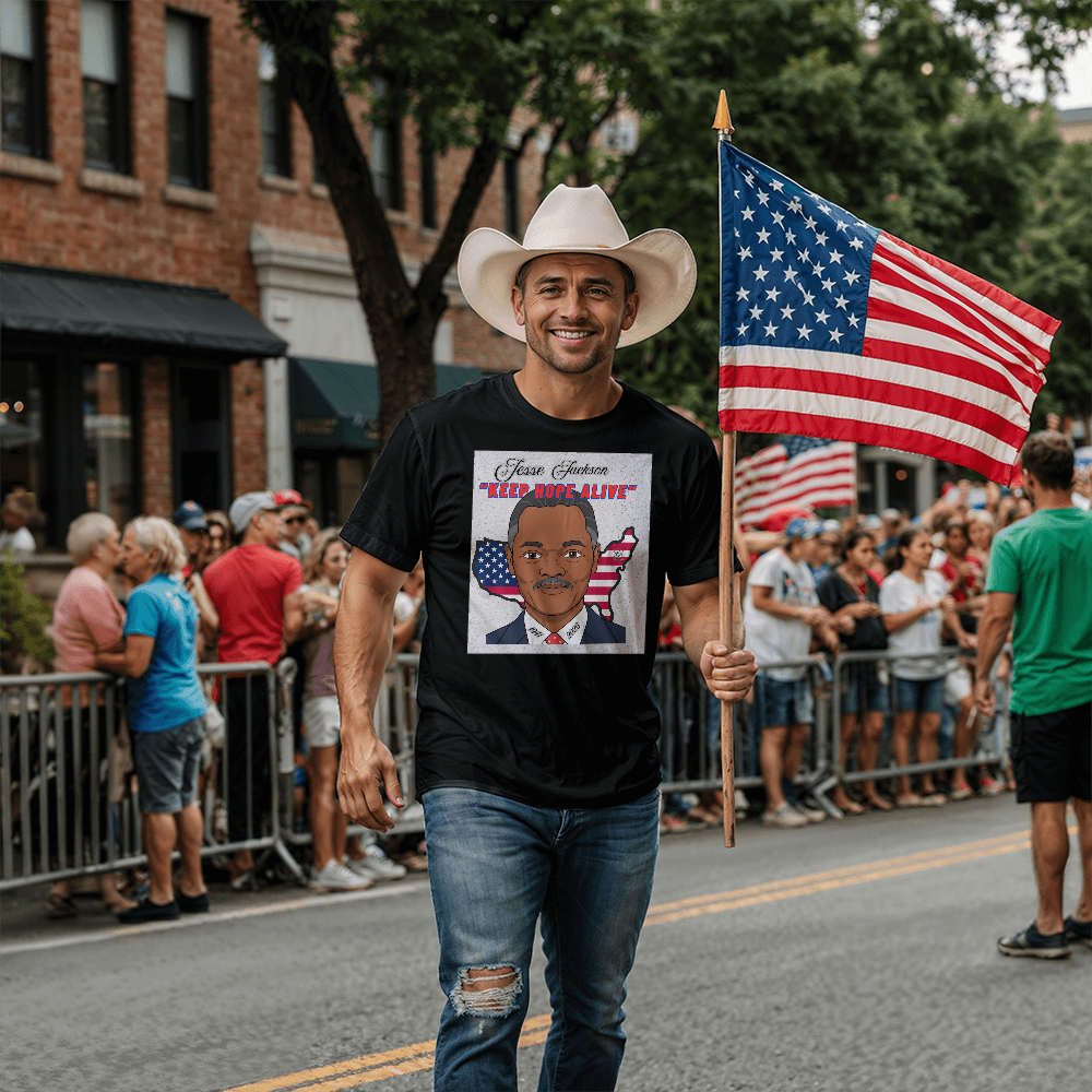 JESSE JACKSON Equality and Social Justice Adult T-Shirt by GTArtland
