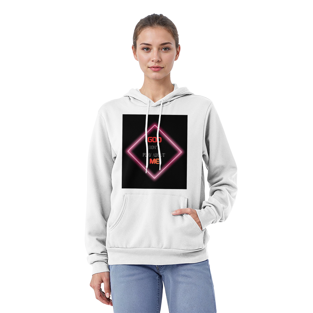GOD DON'T PLAY ABOUT ME UNISEX HOODIE by GTArtland